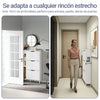 SoBuy FSR209-WN Zapatero Estrecho para Entrada con 3 solapas Blanco