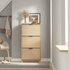 SoBuy FSR213-N Zapatero Estrecho Madera 24cm Diseño nórdico