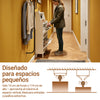 SoBuy FSR221-W Zapatero Entrada con Ganchos Estrecho Fondo 19cm