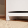 SoBuy FSR225-E-W Mueble Zapatero Estrecho para Recibidor Blanco 103x19x99.5 cm
