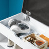 SoBuy FSR25-HG Banco Zapatero con 2 niveles blanco