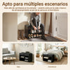SoBuy FSR25-SCH Banco Almacenaje 3 en 1 para Piso Pequeño Negro