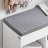 SoBuy FSR45-HG Banco zapatero con cajón y 3 compartimientos