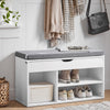 SoBuy FSR45-HG Banco zapatero con cajón y 3 compartimientos