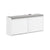 SoBuy FSR98-XL-W Banco Zapatero con 2 Solapas Blanco 100 x 26 x 46 cm