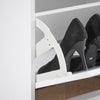 Banco para sapatos com 2 abas FSR98-XL-W pré-venda-SoBuy branco 100 x 26 x 46 cm