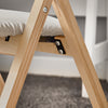 SoBuy FST40-HGx4 Conjunto de 4 cadeiras de madeira cinza cadeira dobrável