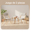 SoBuy FST40-HGx2 Pack de 2 cadeiras dobráveis cinzento