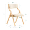 SoBuy FST40-Wx4 Pack de 4 cadeiras dobráveis 48 x 58 x 78 cm