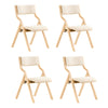 SoBuy FST40-Wx4 Pack de 4 cadeiras dobráveis 48 x 58 x 78 cm