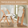 SoBuy FST92-Wx2 Pack de 2 cadeiras dobráveis 47 x 60 x 77 cm