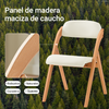 SoBuy FST92-Wx2 Pack de 2 cadeiras dobráveis 47 x 60 x 77 cm