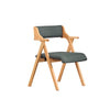 Preventa-SoBuy FST98-SG Silla de Madera con Cojín para Comedor Plegable y Montada Gris Oscuro