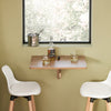 Mesa plegable pared SoBuy FWT03-PF como mesa comedor cocina pequeña vintage