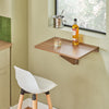 Mesa plegable pared SoBuy FWT03-PF como mesa comedor cocina pequeña vintage