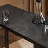 Mesa alta de bar SoBuy FWT100-SCH com 3 prateleiras