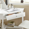 SoBuy FWT31-W Mesa de escritorio Con un cajón