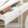 SoBuy FWT31-W Mesa de escritorio Con un cajón