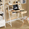 SoBuy FWT63-N Mesa de Escritorio con 2 cajones y 1 Estante