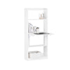 SoBuy FWT92-H-W Mesa Escritorio de Trabajo plegable Blanco