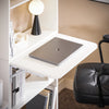 SoBuy FWT92-H-W Mesa Escritorio de Trabajo plegable Blanco