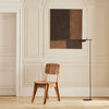 SoBuy HFST01-BR Silla de Comedor con Respaldo con Juntas de Espiga Marrón