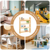 SoBuy KMB08-K-N Librería infantil con 4 Estantes L60cm Natural