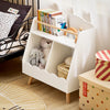 SoBuy KMB100-K-W Librería Infantil Pequeño con 1 Estantería y 2 Compartimentos