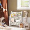 SoBuy KMB50-HG Librería infantil con 4 Estanteríass y 3 bolsillos
