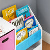 SoBuy KMB76-F Librería Infantil para niños con 2 Cestas y 1 Compartimiento