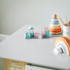 SoBuy KMB88-HG Juego de Mesa y 2 Sillas Infantil Muebles para niño Gris y Verde