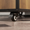 Carrinho de cozinha SoBuy KNL02-PF com 2 portas, 3 gavetas, 1 toalheiro e 1 prateleira adicional