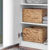 SoBuy KSB01-W Armario Multiusos Ropero con 2 Puertas 61 x 30 x 192 cm Blanco