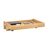 SoBuy NKD01-N Clipe de prateleira de cabeceira com ranhuras para cabos Bambu natural 36x25x9cm