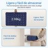 SoBuy OGS32-II-L-HG-P01 Colchón Hinchable para 1 personas con bomba de pie integrada Gris 191x137x22cm