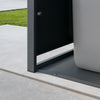 SoBuy OGS64-DG Cubre Cubos de Basura Exterior Doble 240L Gris Oscuro 134x80x116 cm