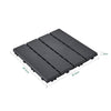 SoBuy SDA15-HG Suelo para Terraza Exterior 35 Piezas Gris 30.5x30.5x2 cm
