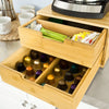 Suporte para cápsulas de café SoBuy FRG82-N com 2 gavetas
