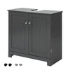 SoBuy BZR18-DG Armario Lavabo con 2 Estantes Gris