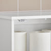 Preventa-SoBuy BZR19-W Armario de Pared con 2 estantes Blanco