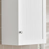 Preventa-SoBuy BZR19-W Armario de Pared con 2 estantes Blanco