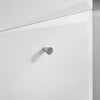SoBuy BZR93-W Mueble para Ropa Sucia con 1 Cesto y 1 Cajón 34 x 30 x 90 cm