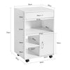 Suporte para impressora e arquivo SoBuy FBT106-W para escritório em casa