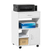 Suporte para impressora e arquivo SoBuy FBT106-W para escritório em casa