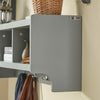 SoBuy FHK28-HG Perchero de Pared con 4 Ganchos y 3 cajones