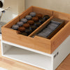 SoBuy FRG179-WN Suporte para cápsulas de café ou saquetas de chá com 1 gaveta