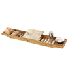 SoBuy FRG212-N Tabuleiro de bambu para banheira C 80 cm