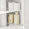 Armário sob o lava-loiça SoBuy FRG237-II-W com 2 prateleiras e 2 portas, branco