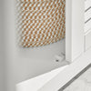 Armário de casa de banho SoBuy FRG237-W com 2 portas e 2 prateleiras, branco