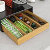 Suporte para cápsulas de café SoBuy FRG280-SCH com uma gaveta, preto